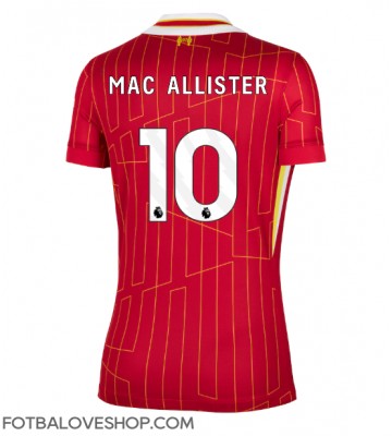 Liverpool Alexis Mac Allister #10 Dámské Domácí Dres 2024-25 Krátký Rukáv