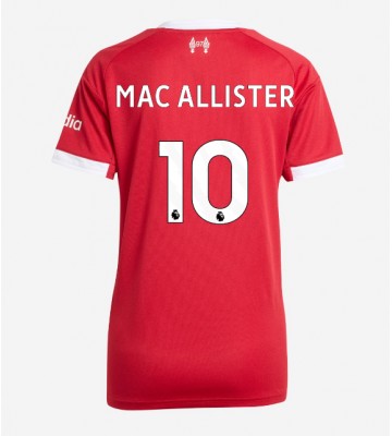 Liverpool Alexis Mac Allister #10 Dámské Domácí Dres 2025-26 Krátký Rukáv