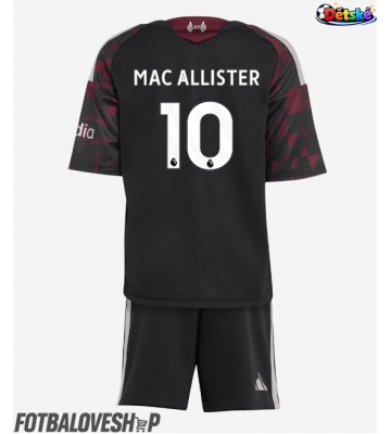 Liverpool Alexis Mac Allister #10 Dětské Alternativní Dres 2026-27 Krátký Rukáv (+ trenýrky)
