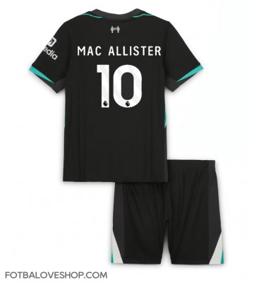 Liverpool Alexis Mac Allister #10 Dětské Venkovní Dres 2024-25 Krátký Rukáv (+ trenýrky)