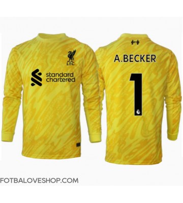 Liverpool Alisson Becker #1 Brankářské Alternativní Dres 2024-25 Dlouhý Rukáv