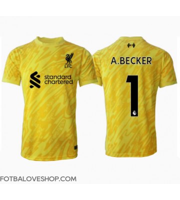 Liverpool Alisson Becker #1 Brankářské Alternativní Dres 2024-25 Krátký Rukáv