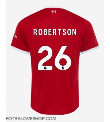 Liverpool Andrew Robertson #26 Domácí Dres 2023-24 Krátký Rukáv