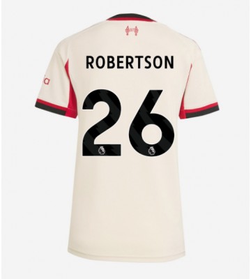 Liverpool Andrew Robertson #26 Dámské Venkovní Dres 2025-26 Krátký Rukáv Liverpool Andrew Robertson #26 Dámské Venkovní Dres 2025-26 Krátký Rukáv