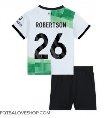 Liverpool Andrew Robertson #26 Dětské Venkovní Dres 2023-24 Krátký Rukáv (+ trenýrky)
