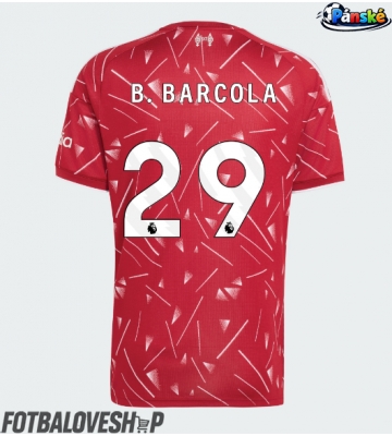 Liverpool Bradley Barcola #29 Domácí Dres 2026-27 Krátký Rukáv