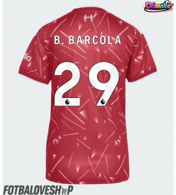 Liverpool Bradley Barcola #29 Dámské Domácí Dres 2026-27 Krátký Rukáv