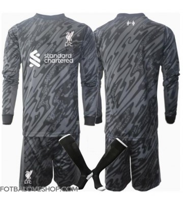 Liverpool Brankářské Dětské Domácí Dres 2024-25 Dlouhý Rukáv (+ trenýrky)