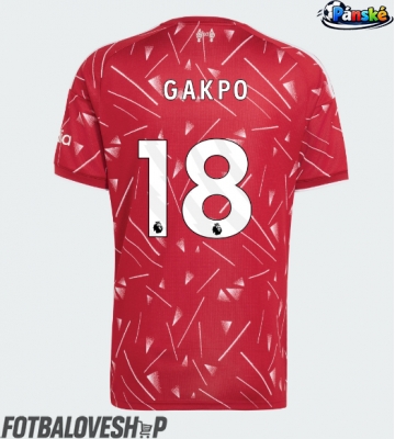 Liverpool Cody Gakpo #18 Domácí Dres 2026-27 Krátký Rukáv