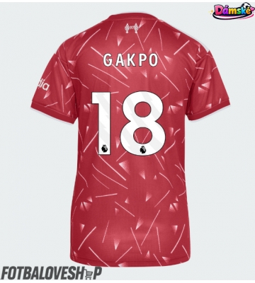 Liverpool Cody Gakpo #18 Dámské Domácí Dres 2026-27 Krátký Rukáv