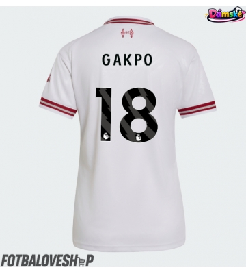 Liverpool Cody Gakpo #18 Dámské Venkovní Dres 2026-27 Krátký Rukáv