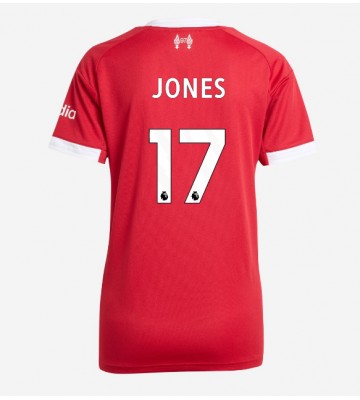 Liverpool Curtis Jones #17 Dámské Domácí Dres 2025-26 Krátký Rukáv