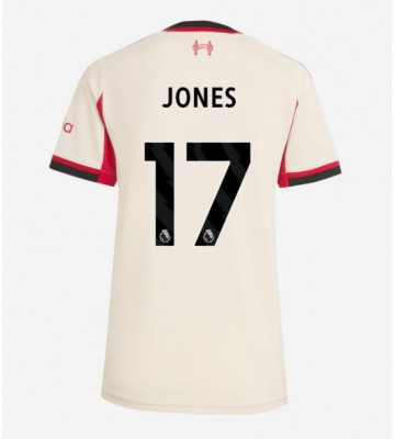 Liverpool Curtis Jones #17 Dámské Venkovní Dres 2025-26 Krátký Rukáv
