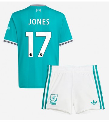 Liverpool Curtis Jones #17 Dětské Alternativní Dres 2025-26 Krátký Rukáv (+ trenýrky)