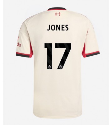 Liverpool Curtis Jones #17 Venkovní Dres 2025-26 Krátký Rukáv