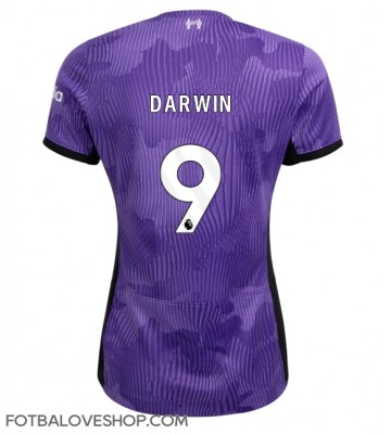 Liverpool Darwin Nunez #9 Dámské Alternativní Dres 2023-24 Krátký Rukáv