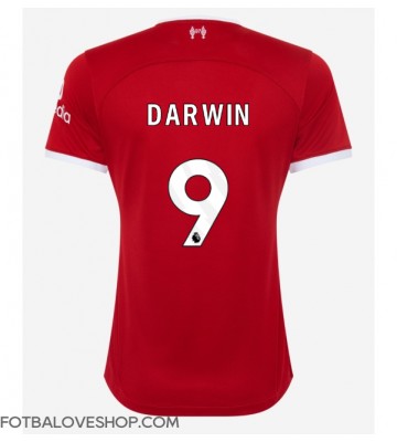 Liverpool Darwin Nunez #9 Dámské Domácí Dres 2023-24 Krátký Rukáv