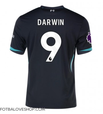 Liverpool Darwin Nunez #9 Venkovní Dres 2024-25 Krátký Rukáv
