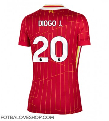 Liverpool Diogo Jota #20 Dámské Domácí Dres 2024-25 Krátký Rukáv