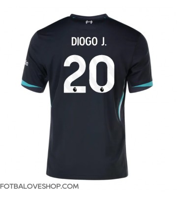 Liverpool Diogo Jota #20 Venkovní Dres 2024-25 Krátký Rukáv