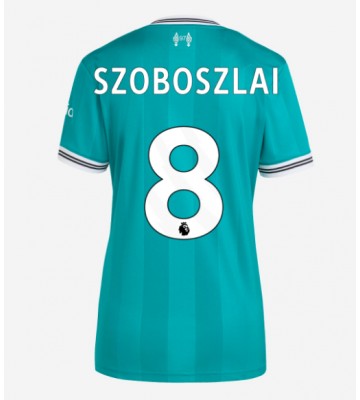 Liverpool Dominik Szoboszlai #8 Dámské Alternativní Dres 2025-26 Krátký Rukáv