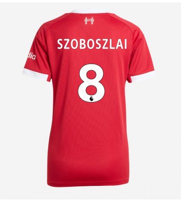 Liverpool Dominik Szoboszlai #8 Dámské Domácí Dres 2025-26 Krátký Rukáv