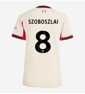 Liverpool Dominik Szoboszlai #8 Dámské Venkovní Dres 2025-26 Krátký Rukáv