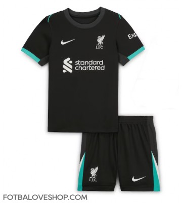 Liverpool Dětské Venkovní Dres 2024-25 Krátký Rukáv (+ trenýrky)