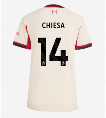 Liverpool Federico Chiesa #14 Dámské Venkovní Dres 2025-26 Krátký Rukáv