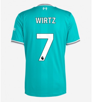Liverpool Florian Wirtz #7 Alternativní Dres 2025-26 Krátký Rukáv