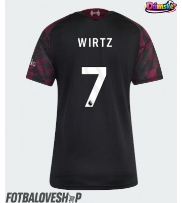 Liverpool Florian Wirtz #7 Dámské Alternativní Dres 2026-27 Krátký Rukáv