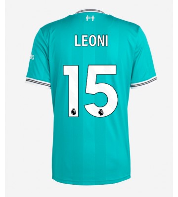 Liverpool Giovanni Leoni #15 Alternativní Dres 2025-26 Krátký Rukáv
