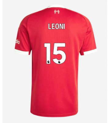 Liverpool Giovanni Leoni #15 Domácí Dres 2025-26 Krátký Rukáv