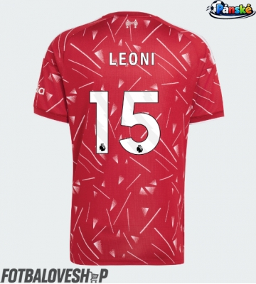 Liverpool Giovanni Leoni #15 Domácí Dres 2026-27 Krátký Rukáv
