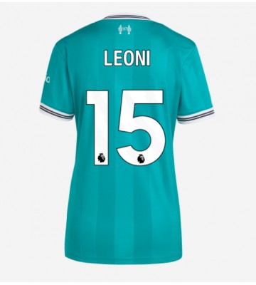 Liverpool Giovanni Leoni #15 Dámské Alternativní Dres 2025-26 Krátký Rukáv