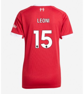 Liverpool Giovanni Leoni #15 Dámské Domácí Dres 2025-26 Krátký Rukáv