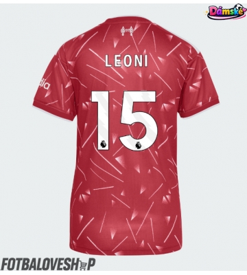 Liverpool Giovanni Leoni #15 Dámské Domácí Dres 2026-27 Krátký Rukáv