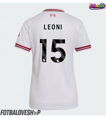 Liverpool Giovanni Leoni #15 Dámské Venkovní Dres 2026-27 Krátký Rukáv