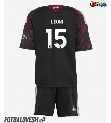 Liverpool Giovanni Leoni #15 Dětské Alternativní Dres 2026-27 Krátký Rukáv (+ trenýrky)