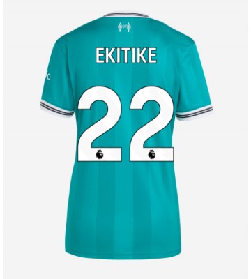 Liverpool Hugo Ekitike #22 Dámské Alternativní Dres 2025-26 Krátký Rukáv