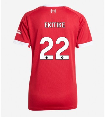 Liverpool Hugo Ekitike #22 Dámské Domácí Dres 2025-26 Krátký Rukáv