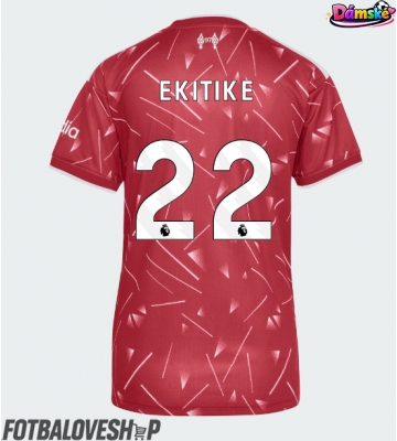 Liverpool Hugo Ekitike #22 Dámské Domácí Dres 2026-27 Krátký Rukáv