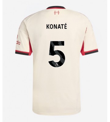 Liverpool Ibrahima Konate #5 Venkovní Dres 2025-26 Krátký Rukáv