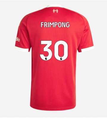 Liverpool Jeremie Frimpong #30 Domácí Dres 2025-26 Krátký Rukáv