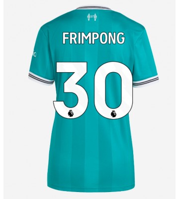 Liverpool Jeremie Frimpong #30 Dámské Alternativní Dres 2025-26 Krátký Rukáv