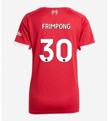 Liverpool Jeremie Frimpong #30 Dámské Domácí Dres 2025-26 Krátký Rukáv