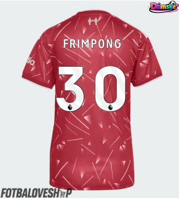 Liverpool Jeremie Frimpong #30 Dámské Domácí Dres 2026-27 Krátký Rukáv
