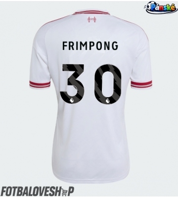 Liverpool Jeremie Frimpong #30 Venkovní Dres 2026-27 Krátký Rukáv
