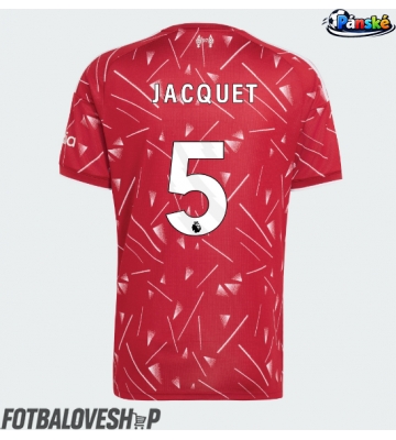 Liverpool Jeremy Jacquet #5 Domácí Dres 2026-27 Krátký Rukáv