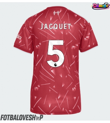 Liverpool Jeremy Jacquet #5 Dámské Domácí Dres 2026-27 Krátký Rukáv